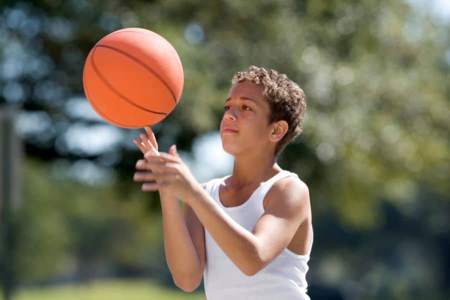 choix d'un ballon de basket